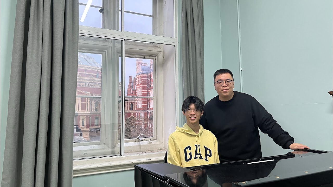 Anson Lam and Mr Wong Piano Mini-recital at the Royal College of Music