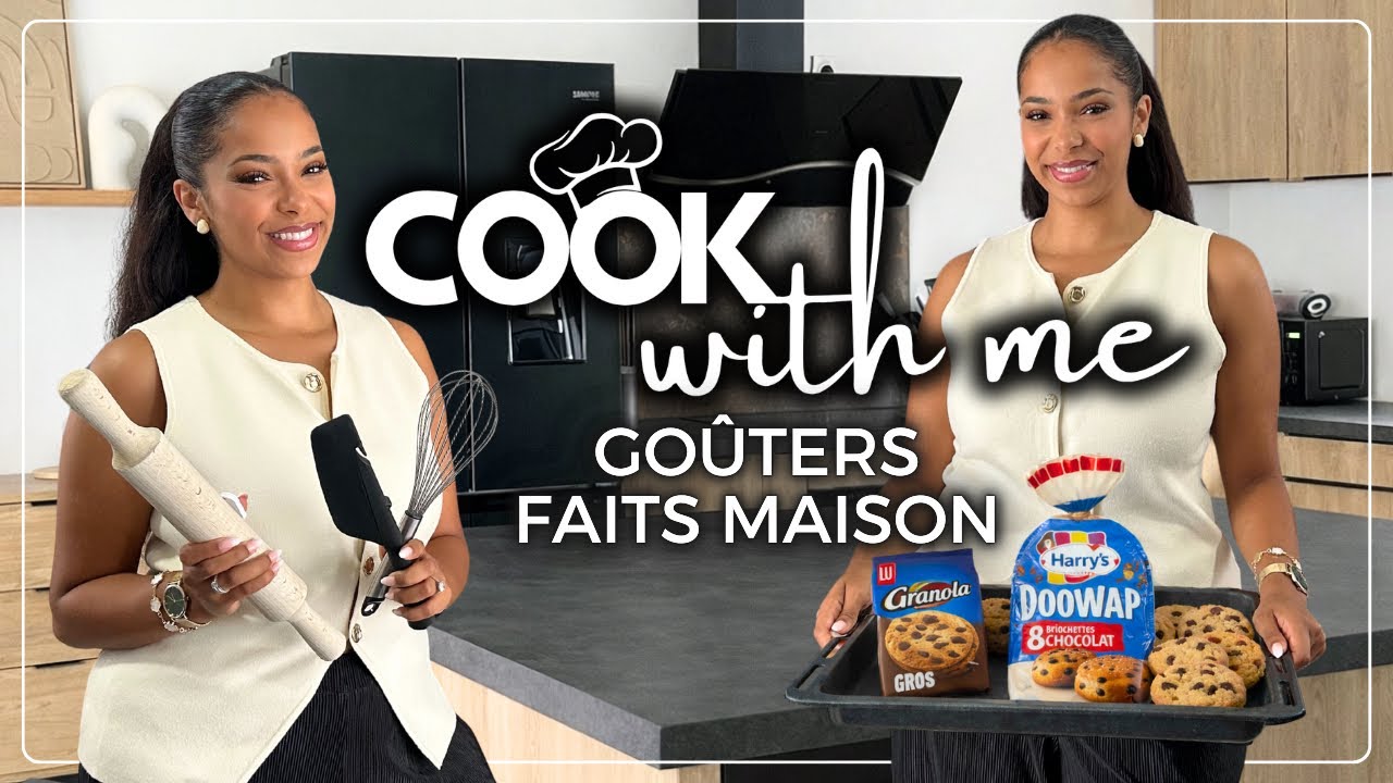 👩🏽‍🍳 Je prépare des goûters maison pour mes enfants ! Recettes simples et rapides // Cook with me 