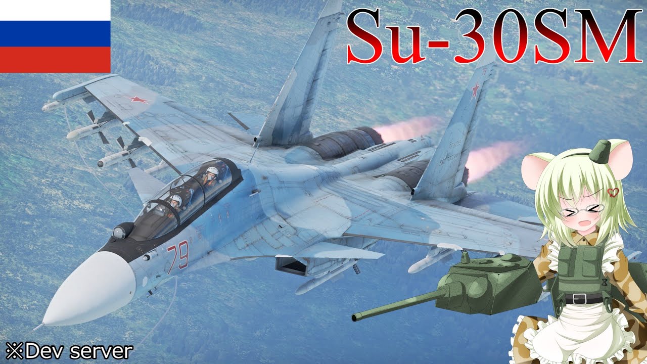 【WarThunder】惑星戦線異状なしPart91～ミサイルスパム～[Su-30SM]