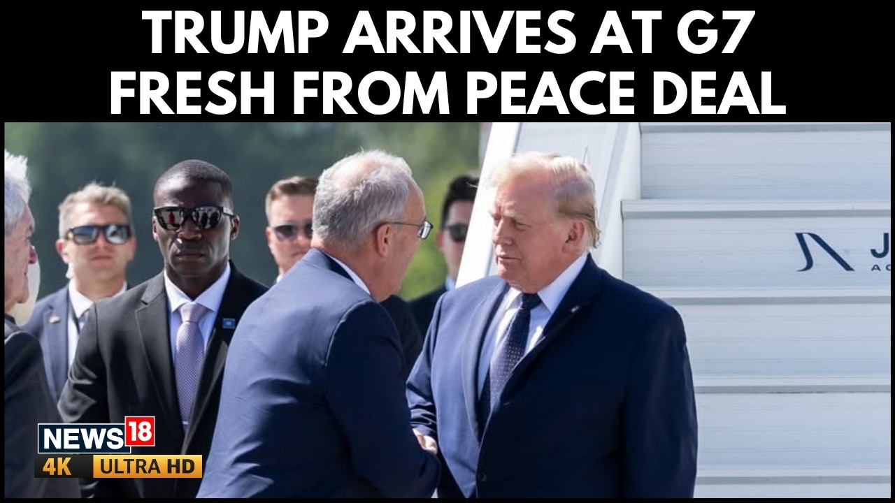Trump Takes Iran Deal To G7 As Leaders Weigh Peace, Oil And Trade Disputes | N18G | 4K