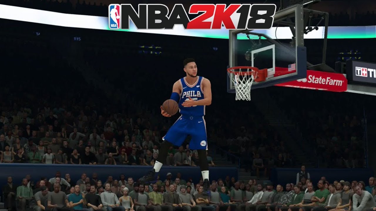 NBA 2K18 - CRAZY DUNK CONTEST! - BEN SIMMONS, LANCE, CHRISS!