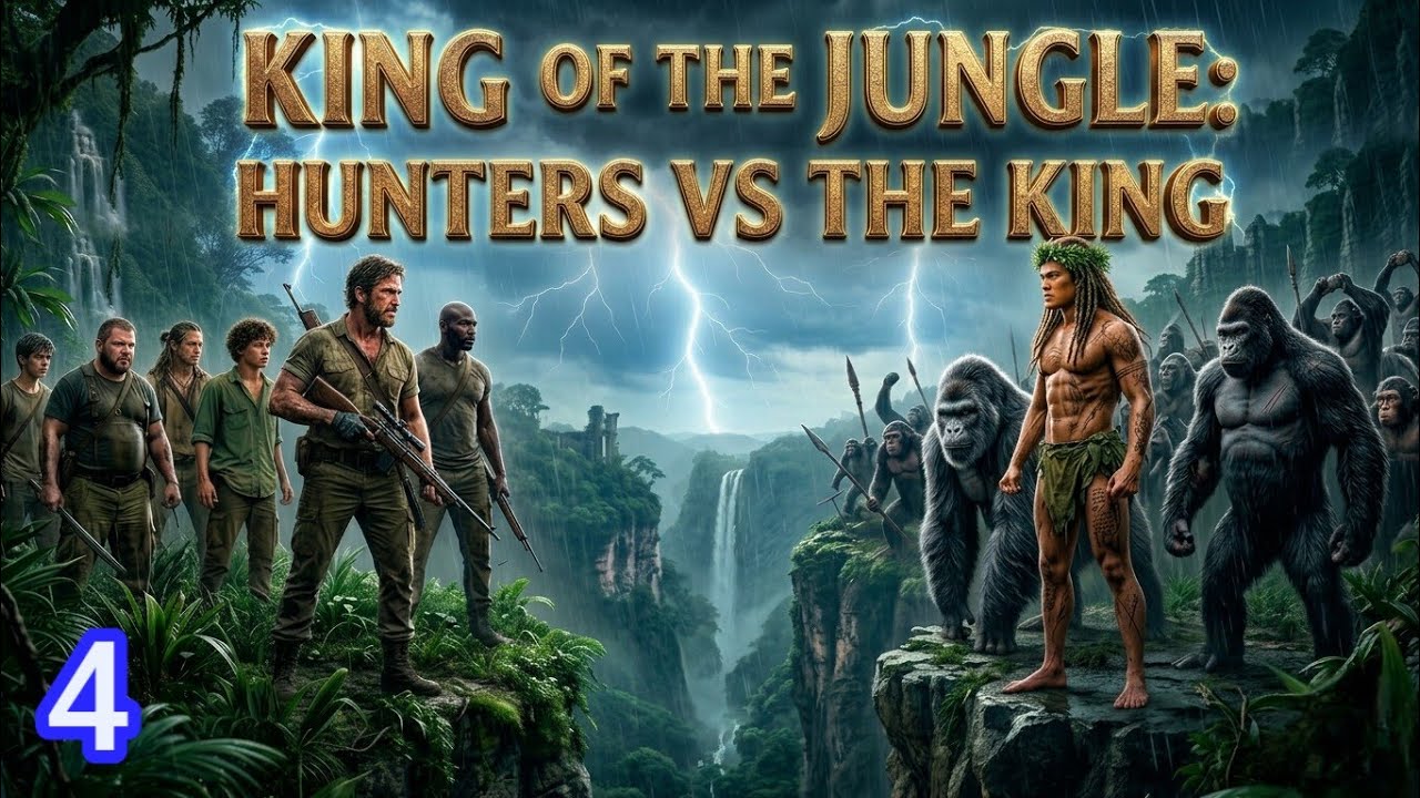 KING OF THE JUNGLE: Hunters vs The King | Epic Jungle War Movie ( Episode 4 )