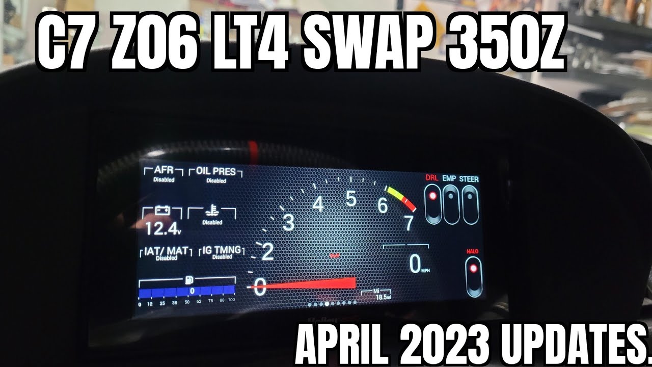April 2023: Dry sump LT4 swap 350z is almost ready to start.
