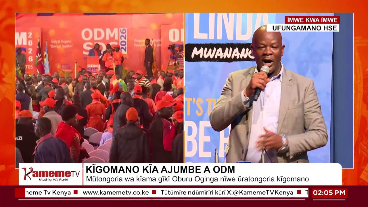 KAMEME TV LIVE | ODM NDC