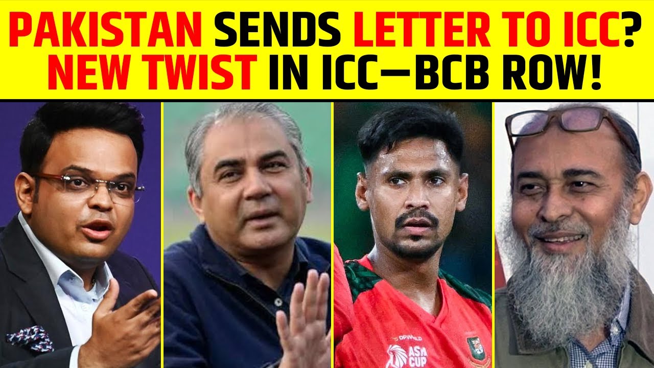 PAKISTAN SENDS LETTER TO ICC IN SUPPORT OF BANGLADESH?, ICC TO TAKE FINAL DECISION SOON! #icc #pcb