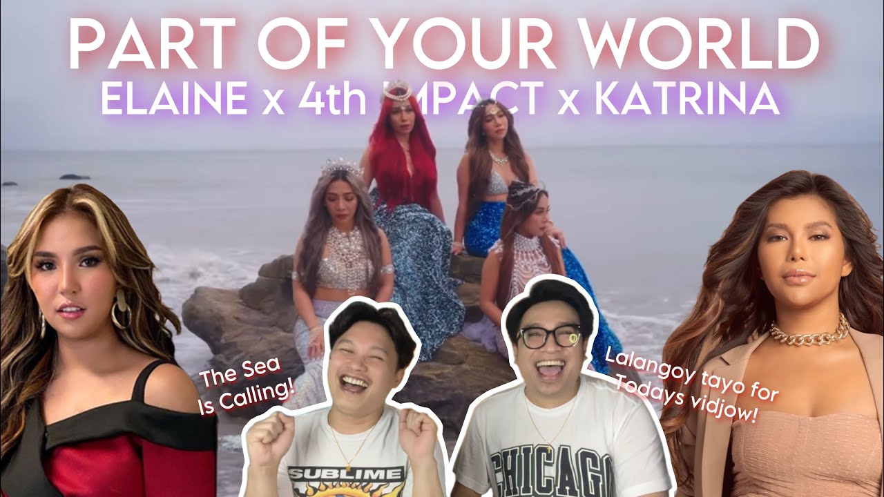 PART OF YOUR WORLD [COVER] - Elaine Duran vs 4th Impact vs Katrina Velarde | BARDAGULAN REACTION