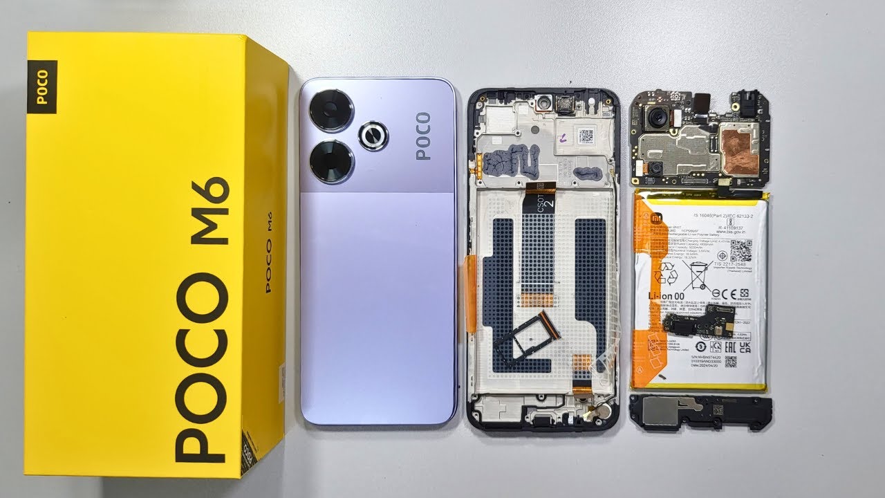 POCO M6 TEARDOWN & DISASSEMBLY !!!