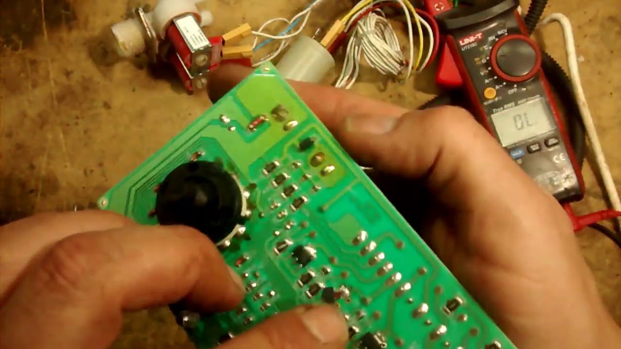 cambiar triac de lavarropas automatico drean concept unicommand 116 fuzzy logic