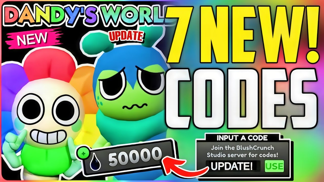 ⚠️WORKING!⚡[CODES]⚠️DANDY'S WORLD ROBLOX CODES 2026 - DANDYS WORLD CODES 