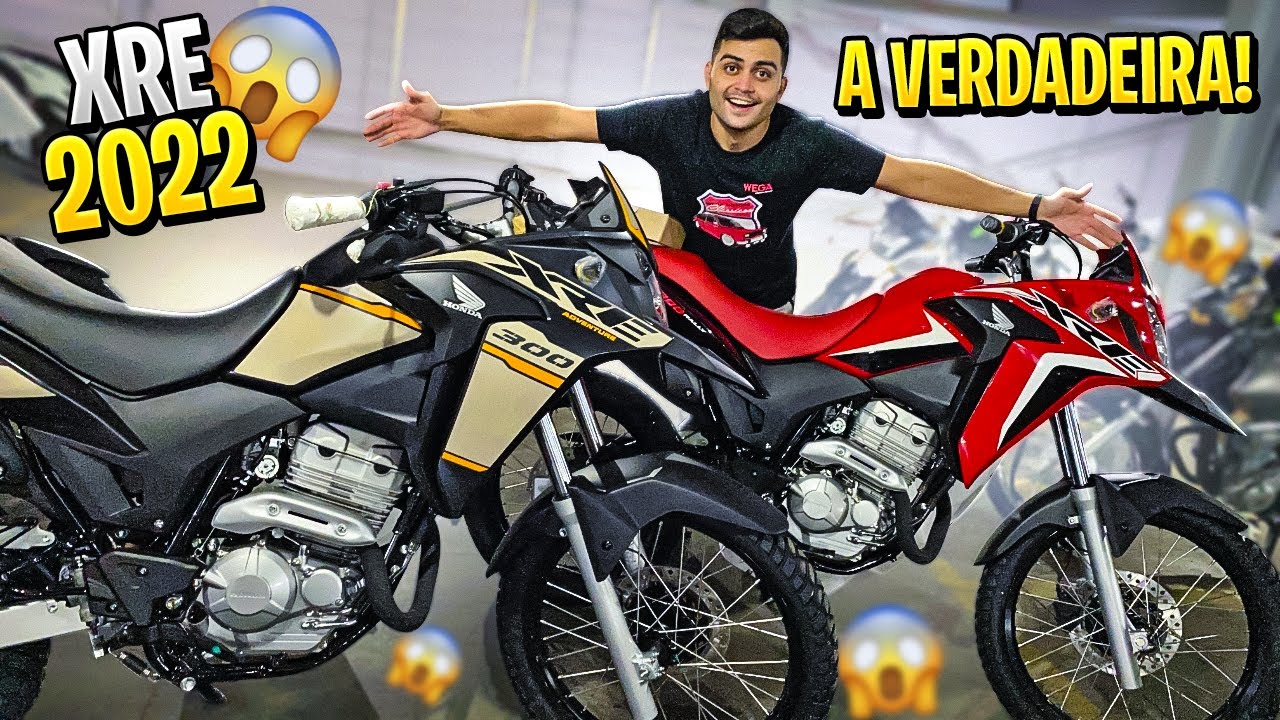 DESSA VEZ A HONDA ACERTOU XRE 300 2022!!!