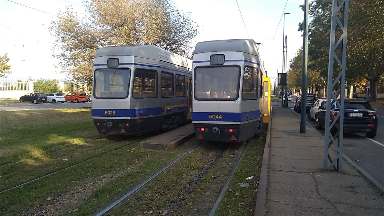 GTT Linea 10: Retro-cab ride tram serie 5000 (Settembrini Cap. - XVIII Dicembre/Porta Susa)