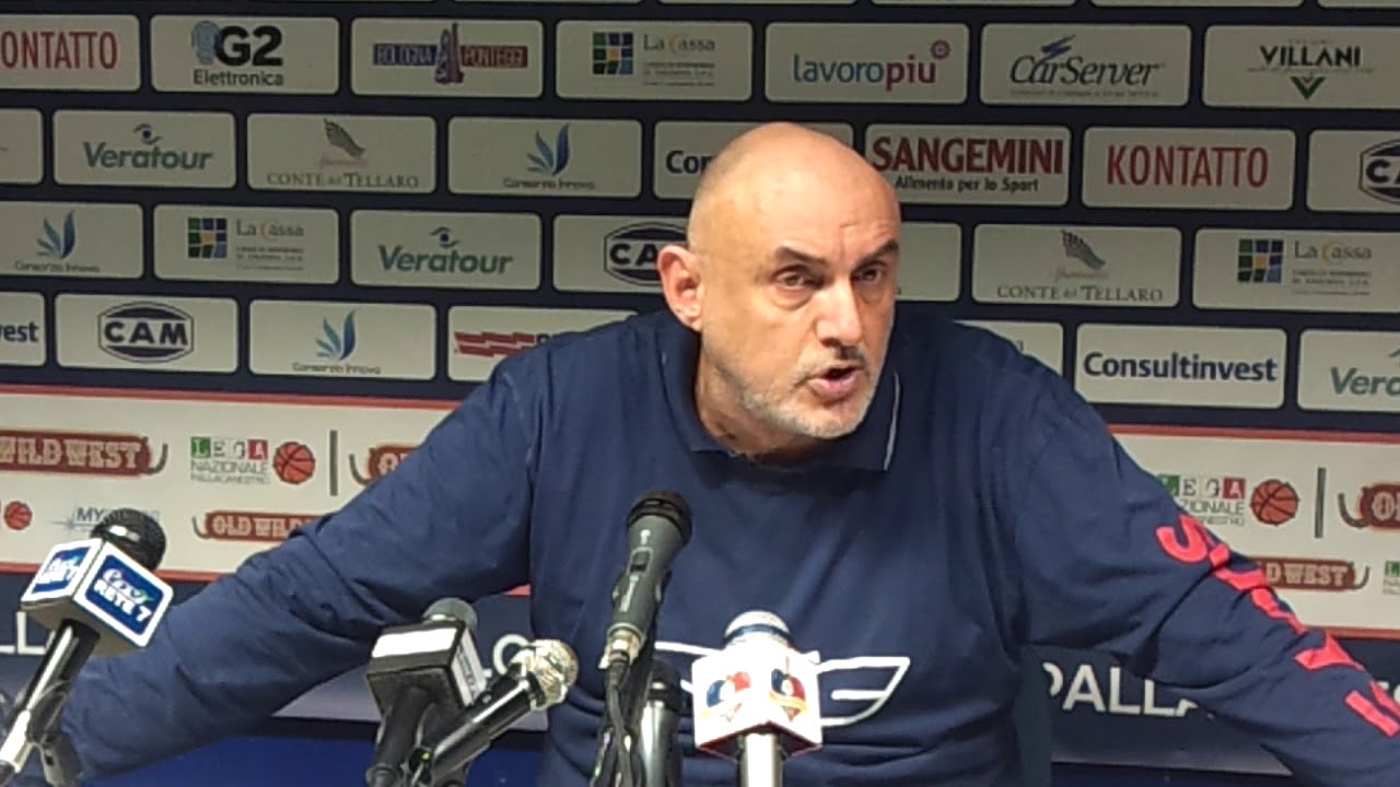 Matteo Boniciolli post partita 26 Nov