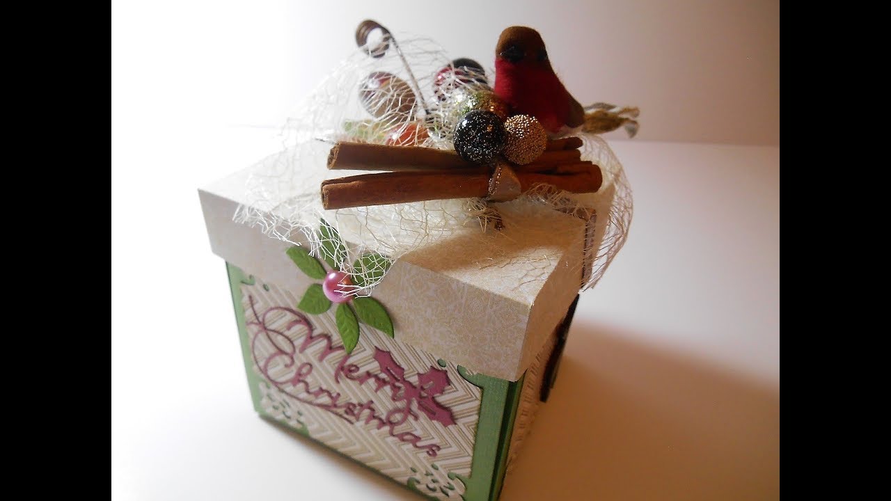 Exploding Box - Amazing and Unique Christmas Card