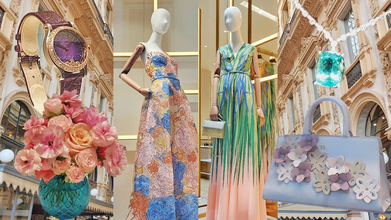 Shopping in Milan: TIFFANY, FENDI, BVLGARI, MAX MARA, ELIE SAAB... Luxury Vlog 2025.