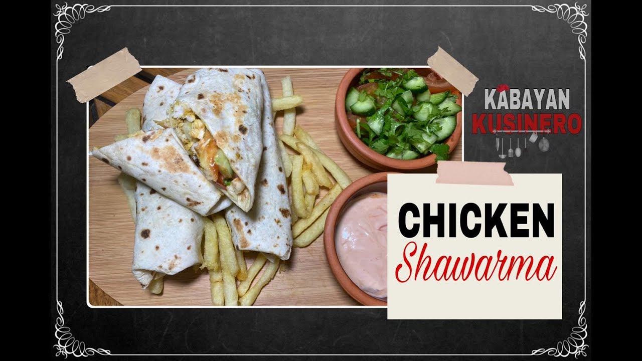 CHICKEN SHAWARMA