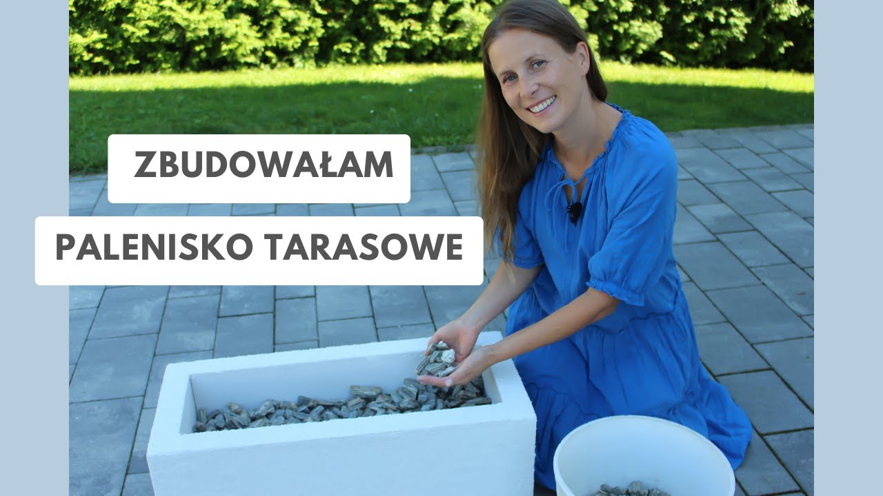 Zbudowałam palenisko tarasowe - prosty projekt DIY dla każdego! Idealne na jesienne wieczory! 🛠