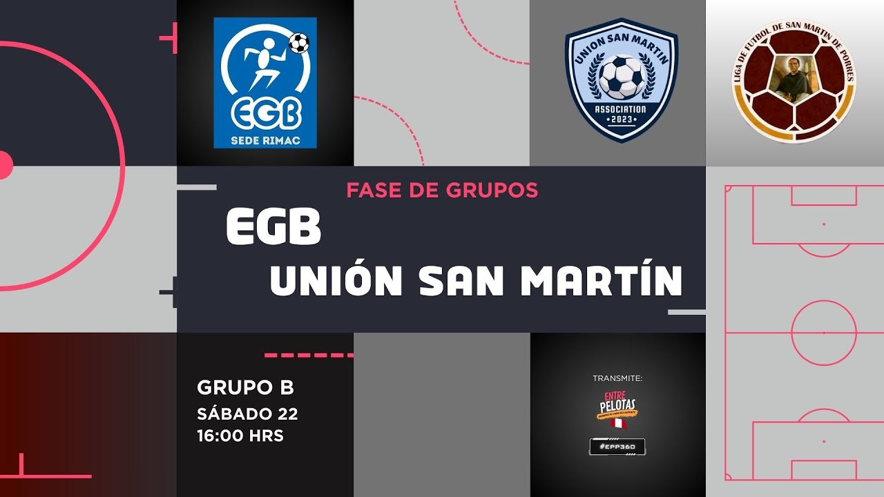 EGB 🆚 Unión San Martín | Segunda División | Fecha 6🏆 Liga de Fútbol de SMP
