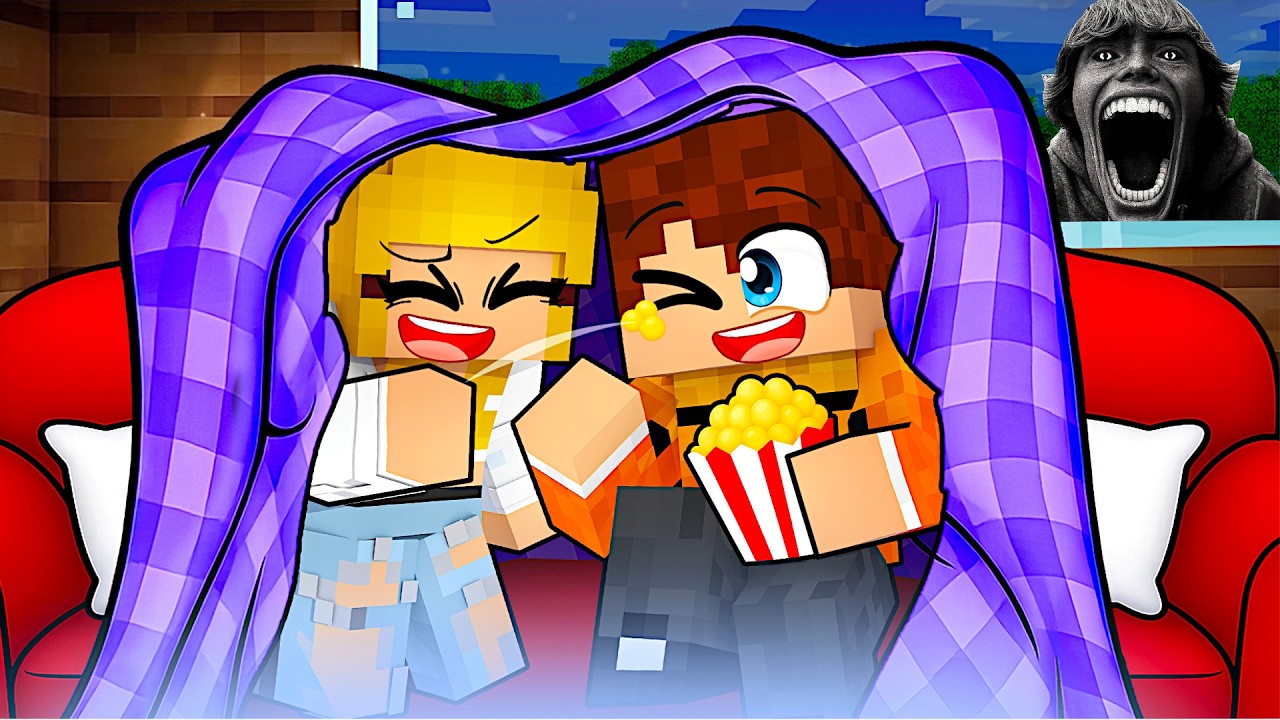 KTOŚ NAS PODGLĄDA NA PIŻAMA PARTY w Minecraft...