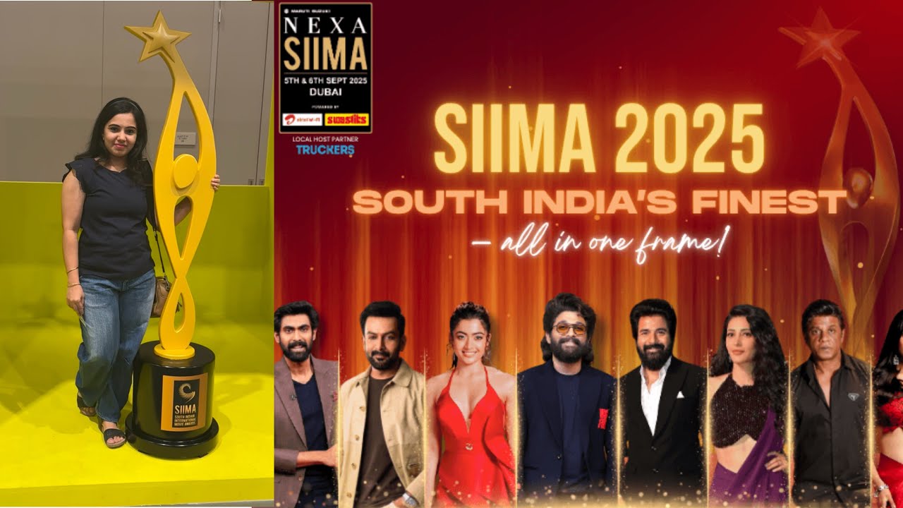 SIIMA AWARDS 2025 | Dubai 