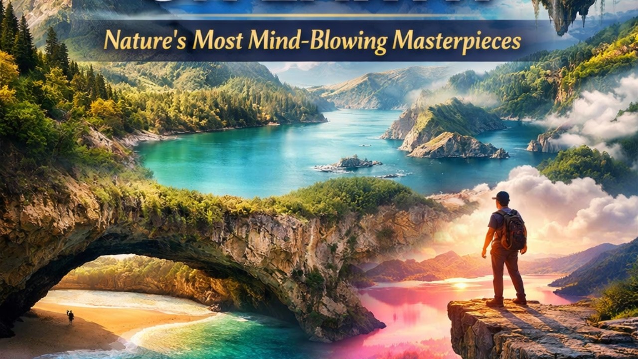 🌍 Unbelievable Places on Earth: Nature’s Most Mind-Blowing Masterpieces