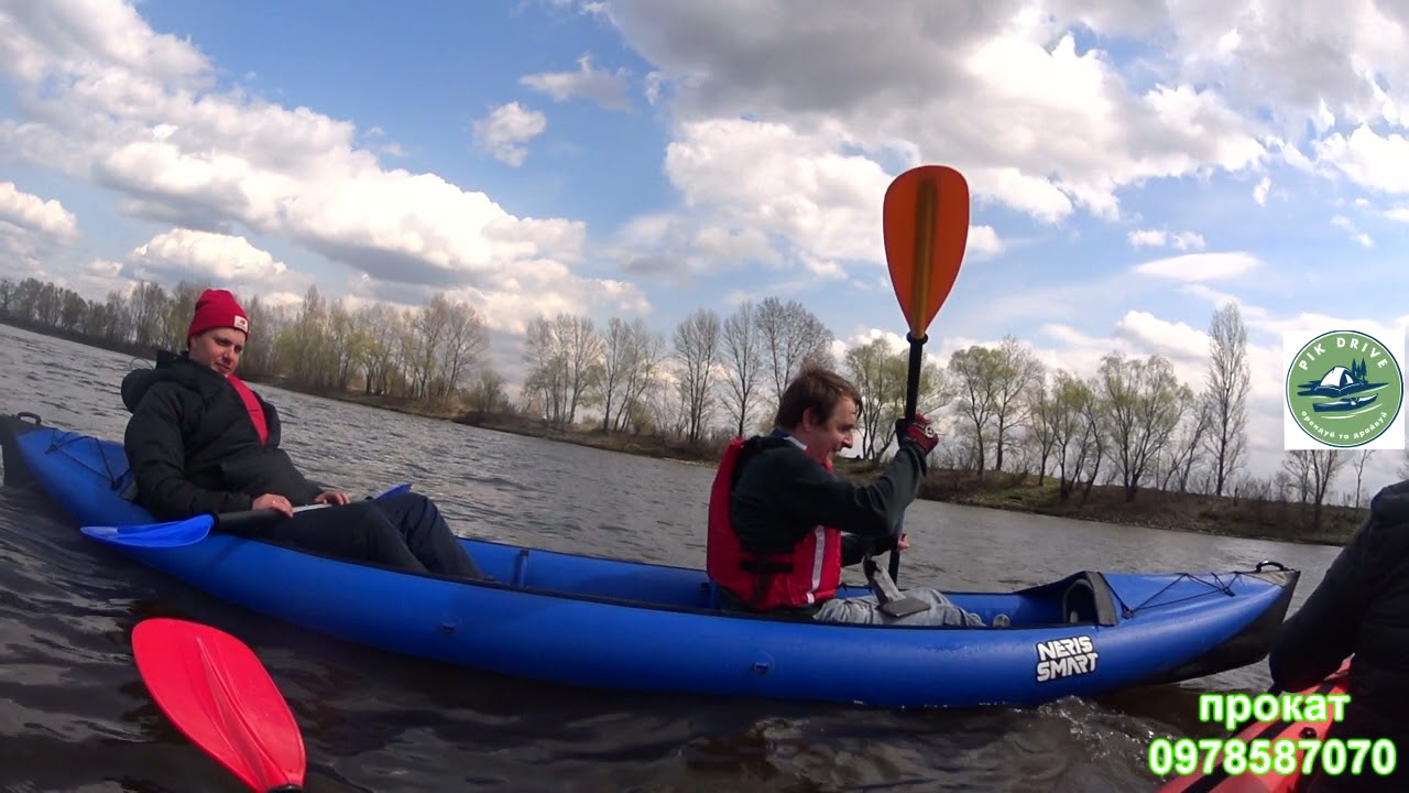 Байдарка Нерис Смарт 2 в прокат от ПикДрайв в Киеве!!!