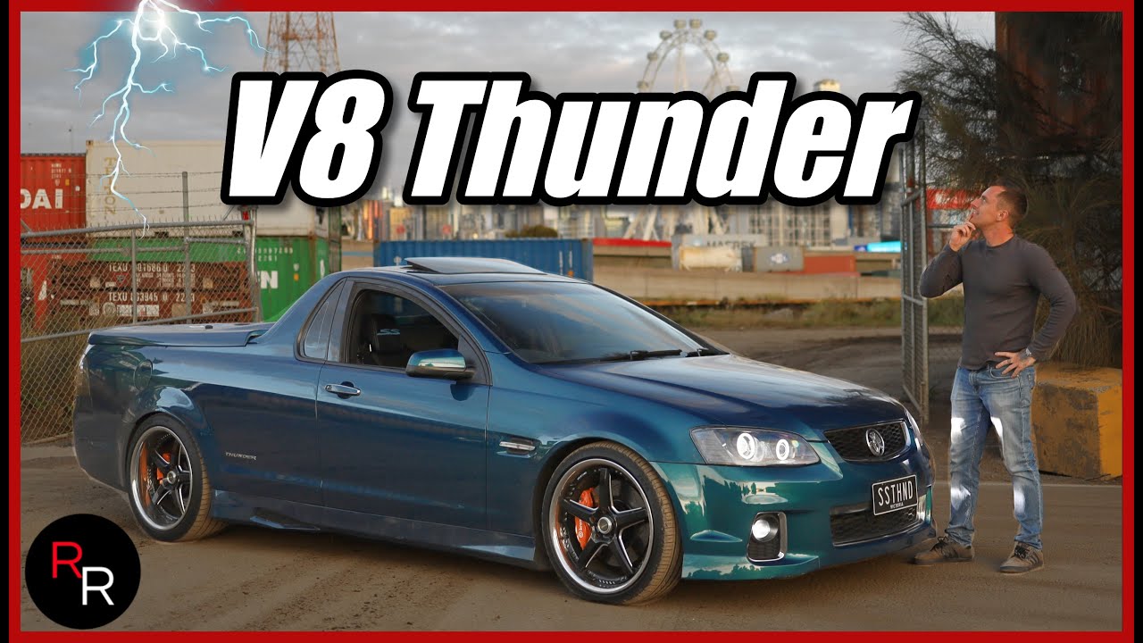 This Is The Holden VE Thunder Ute! Custom V8 Review