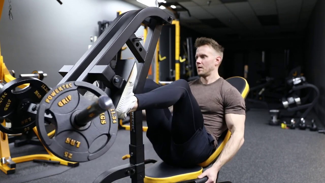 Instalare Accesoriu Presa Picioare WB-LPA Powertec