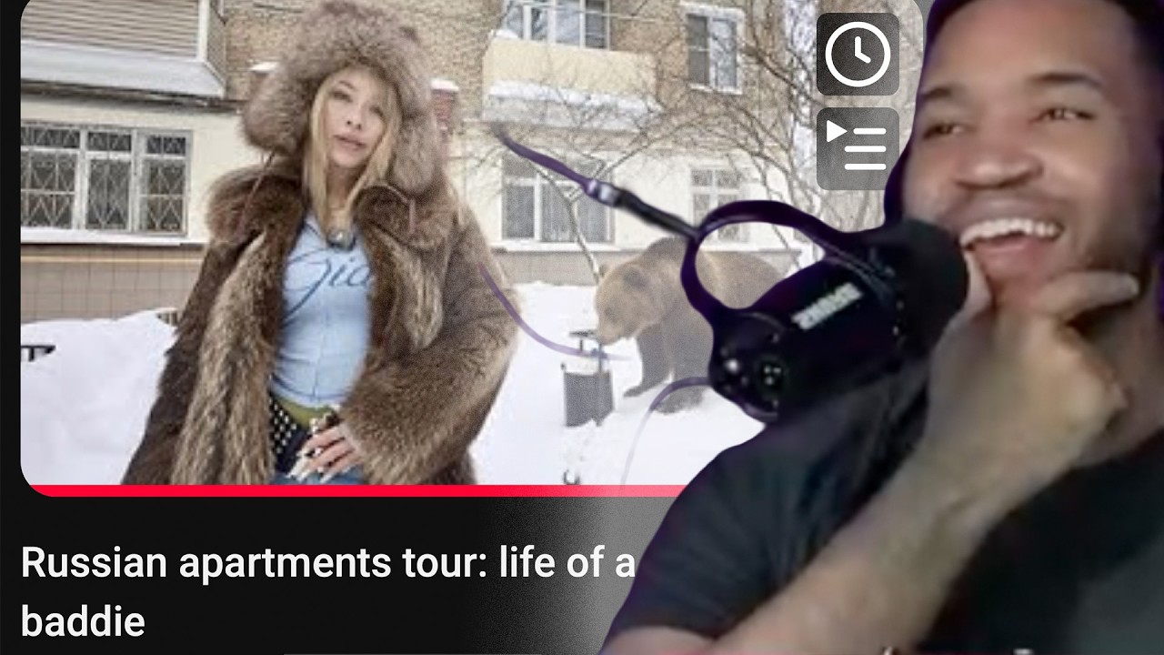 DAY IN THE LIFE OF A MOSCOW BADDIE (React)