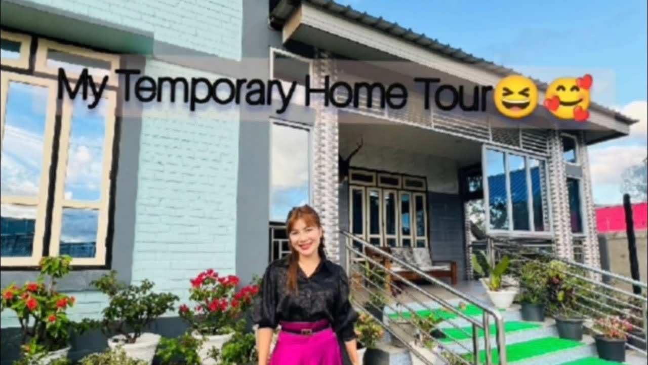 My Temporary Home Tour 😀🥰🏡