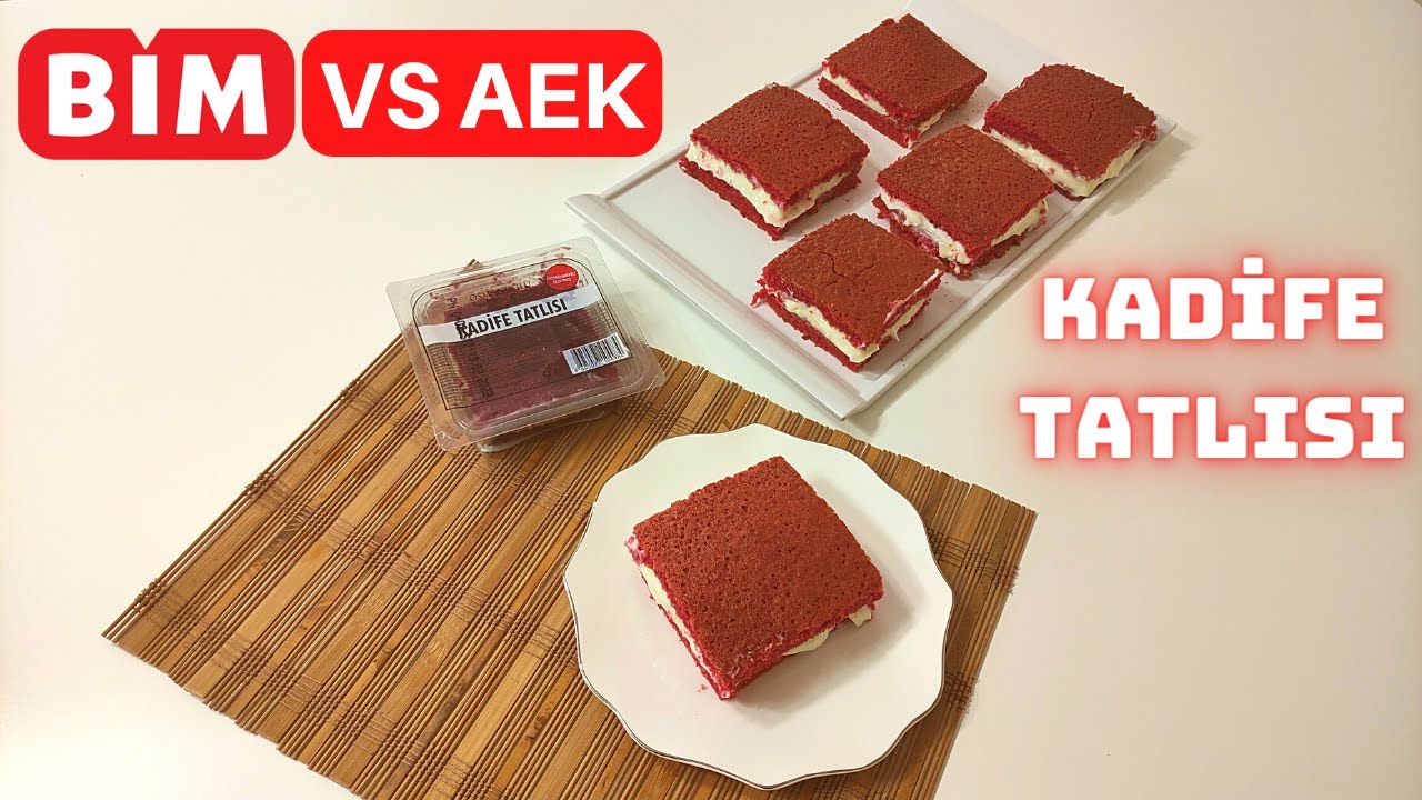 Bim'in ünlü kadife tatlısının aynısını yapmak! kadife tatlısı tarifi 🍰