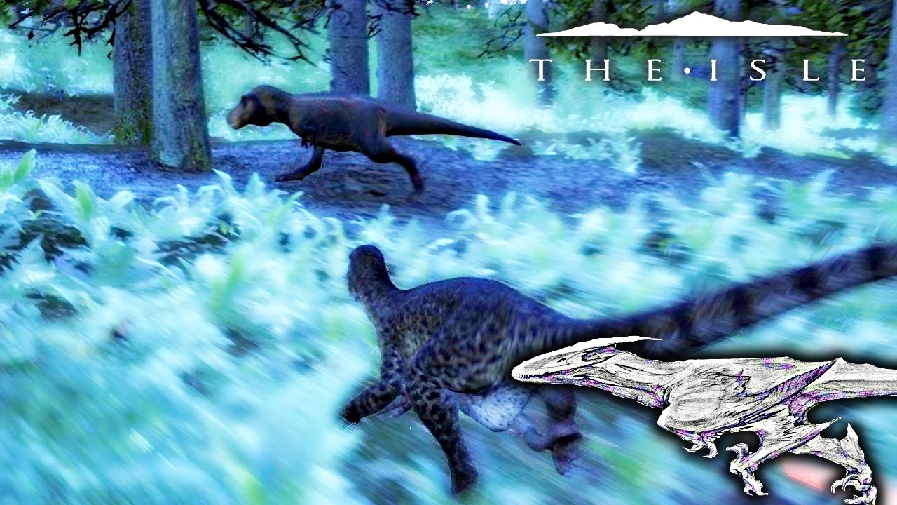 The Isle - TISSO RAPTOR STRAIN PREVIEW, UTAH PACK HUNT REX FAMILY, HYPO REX TERRITORY WAR - Gameplay