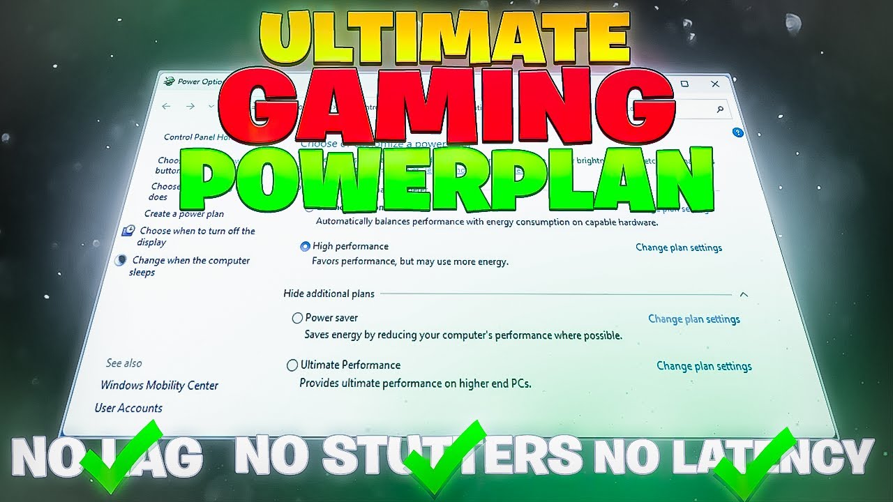 How To Make The BEST Custom Power Plan in Windows (Hidden Settings EXPOSED)