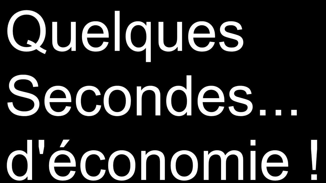 Quelques secondes d'&eacute;conomie ! L'acc&eacute;l&eacute;rateur d'Aftalion