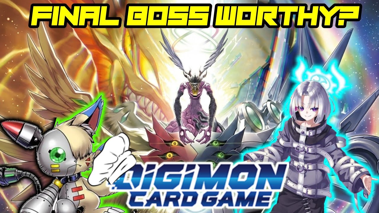 Финальный босс, ЭксМакинамон, спускается на землю! [Digimon TCG]