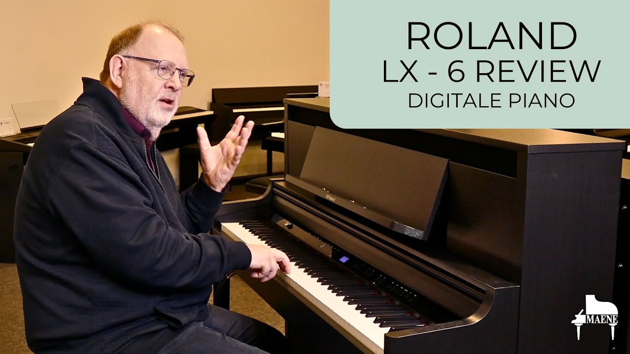 Nieuwe Roland LX Serie! Digitale Piano Review LX-6