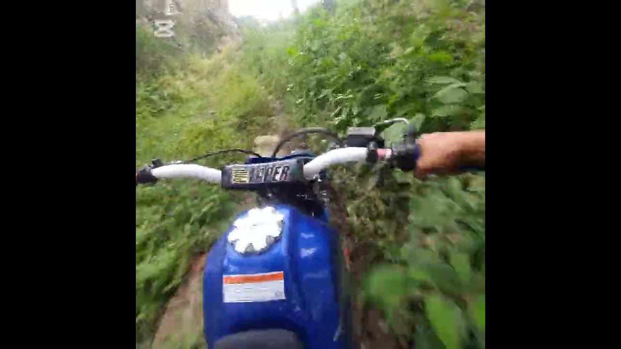 Suzuki ts 125 enduro,trocha