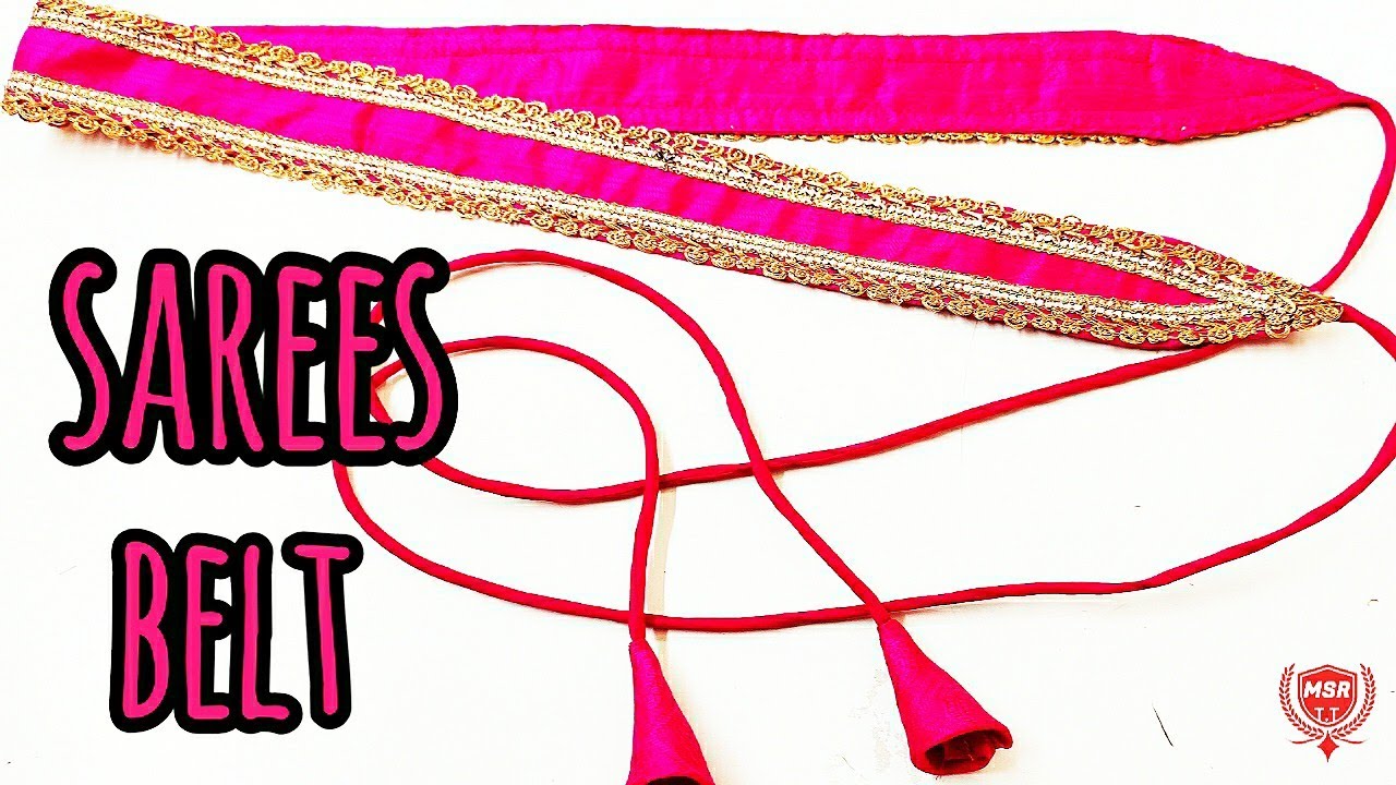 Saree Waist Belt Stitching In Tamil |  saree hip belt | MSR TAILORING TUTORIAL