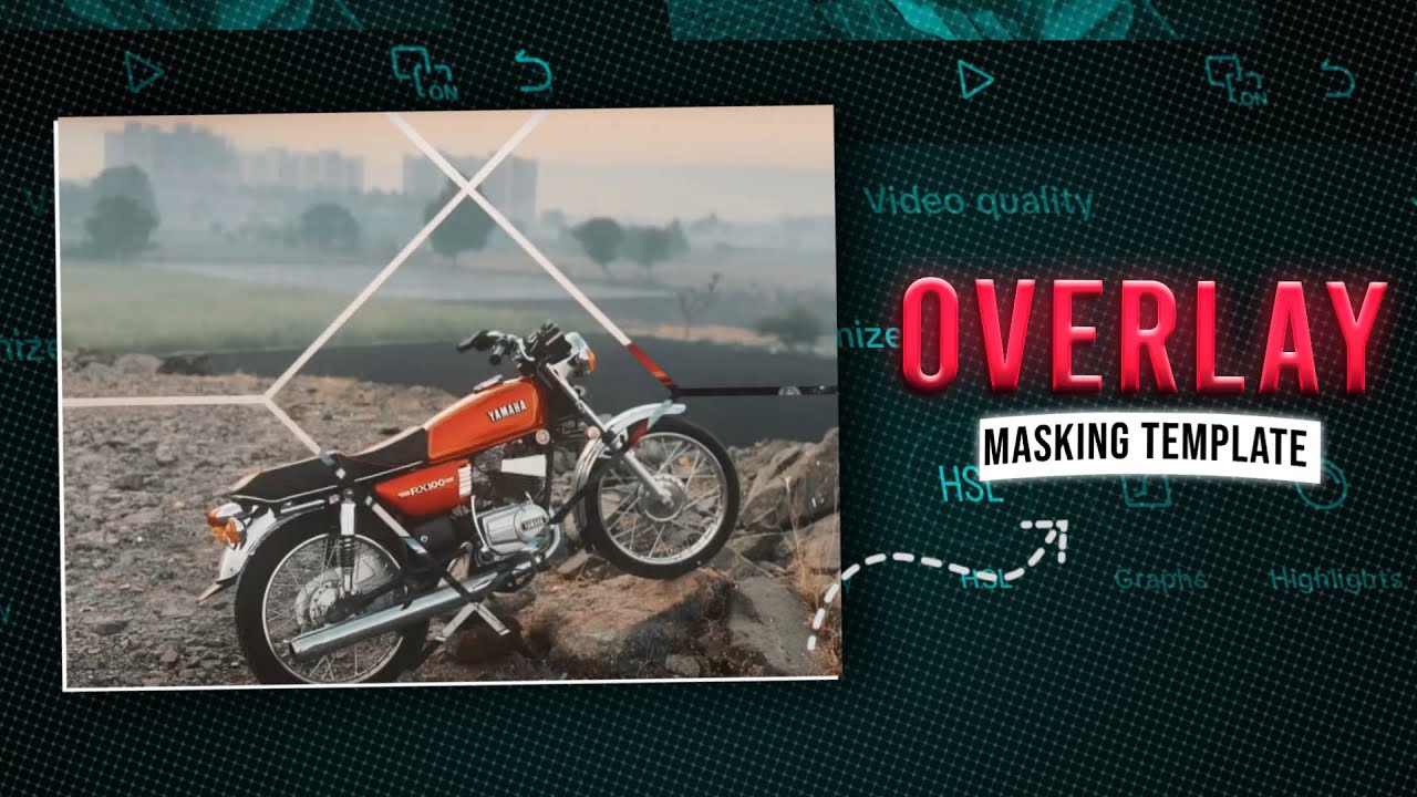 Trending Overlay Masking Template Tutorial | Capcut Templates | VINUUX4