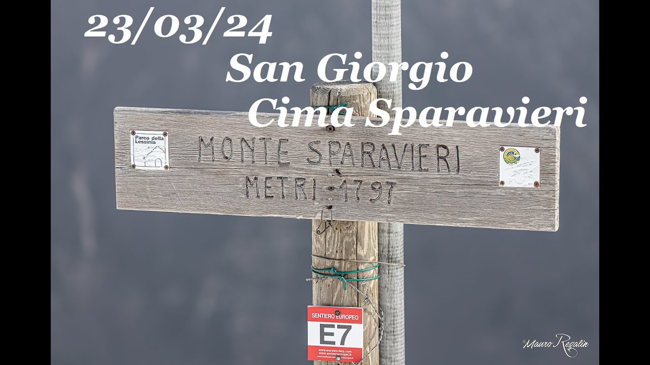 23/03/2024 San Giorgio / Cima Sparavieri / Rifugio Primaneve GLI AMICI DEL CAREGA - R.M.