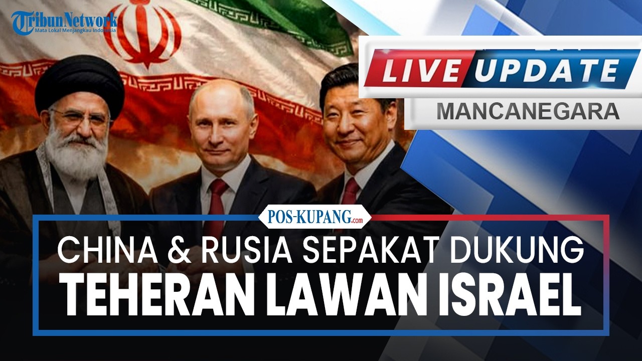 🔴Rudal Hantam Israel, China dan Rusia Sepakat Dukung Teheran Lawan Israel