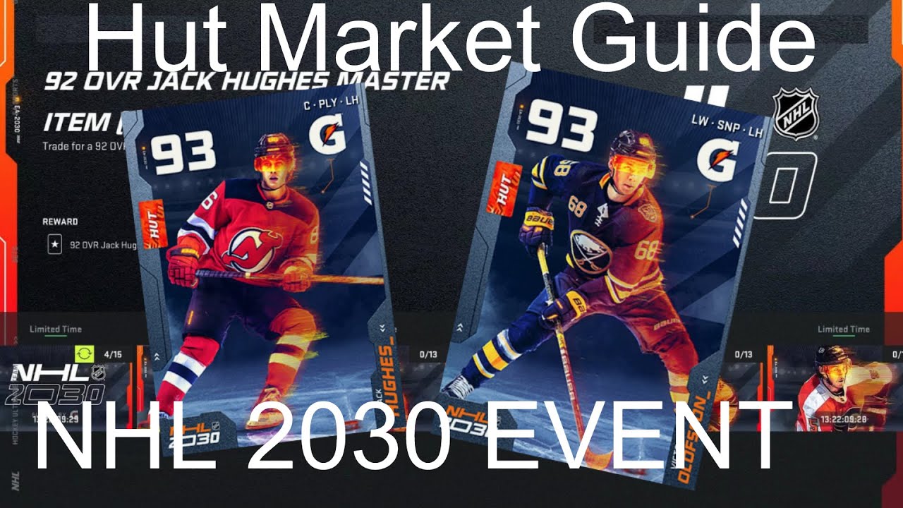 NHL 21 Hut Market Guide - NHL 2030 EVENT