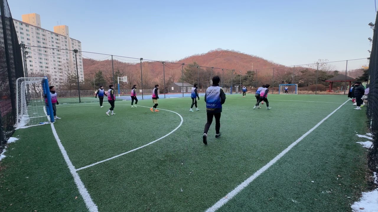 2026-01-31 1쿼터 블vs핑 (원적산체육공원,3파전)
