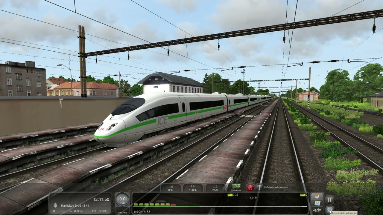 TSC BR ICE 3 Green Kutna Hora Havlickuv Brod