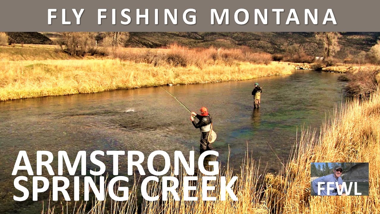 Fly Fishing Montana's Armstrong Spring Creek's Lower Section in April [Series Episode #11]
