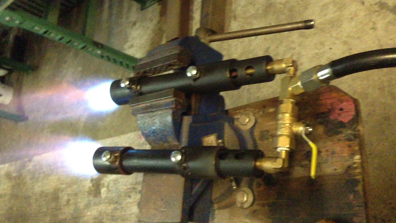 DUAL FORGE BURNER, SET UP & TUNE (Laredo's Blacksmiths) Ebay