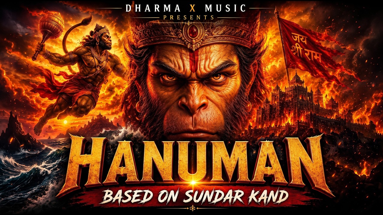 JAI HANUMAN | Sundar Kand Cinematic AI Video | Epic Devotional Song