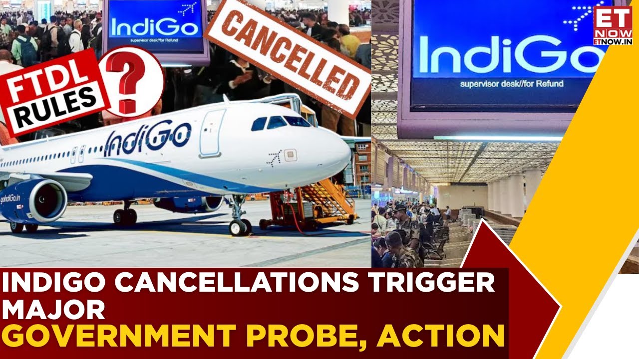 Indigo Flight Cancellations Spark Government Inquiry and Legal Action | The News Room | ET Now