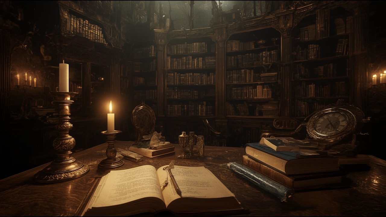 For those who find solace in candlelight, silence, and the company of forgotten books.