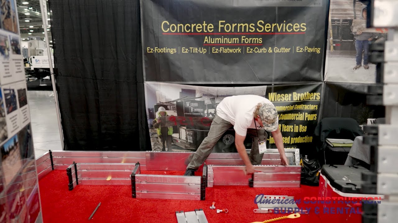 Showcasing Concrete Form Services Aluminum Forms