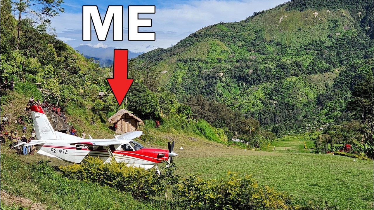 I Landed on a Hidden & Remote Mountain Runway